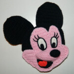 025 Crochet Applique Pattern Charming Minnie And Mickey Mouse Etsy