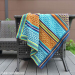 12 Beautiful Mosaic Crochet Blanket Patterns Beautiful Dawn Designs