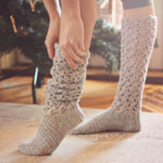 15 Crochet Knit Pattern For Knee Socks