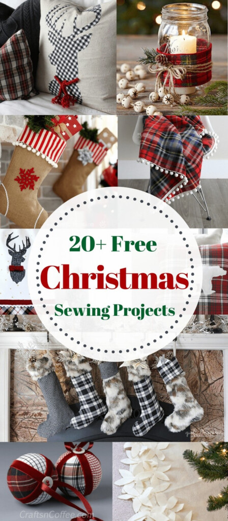 20 Christmas Sewing Projects Sewing Sweet Red Poppy