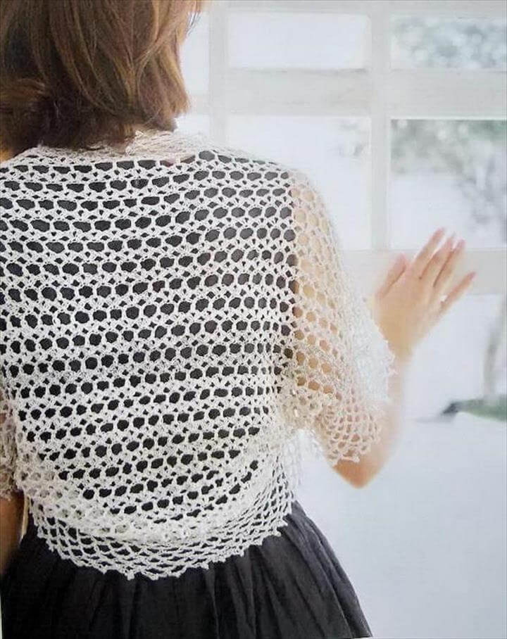 20 Easy Beginner Shrug Pattern