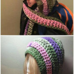 31 Free Crochet Hooded Scarf Patterns DIY Crafts