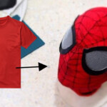 51 How To Make Spiderman Mask Part 3 Eyes Webbing YouTube