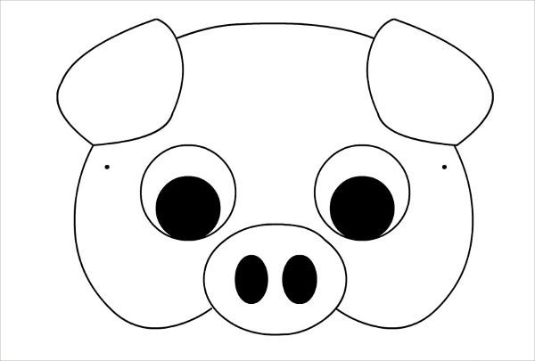 7 Printable Mask Template Free Sample Example Format Download