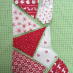 7 Shapes With Seam Allowance Shown Quilted Christmas Stockings