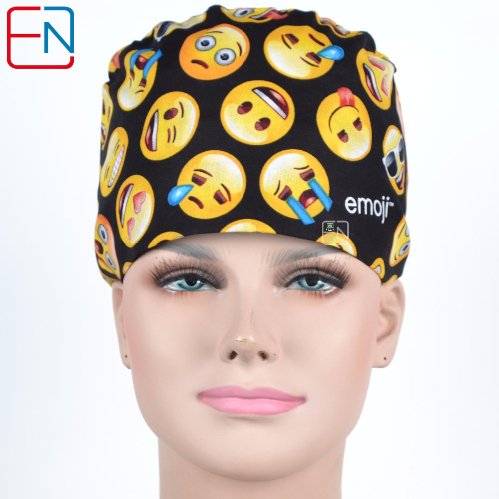 Aliexpress Buy Hennar Scrub Caps 2018 New Pattern Print Design 