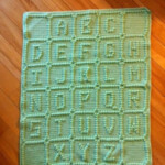 Alphabet Baby Blanket By JenniferDuerksen Crocheting Pattern Baby