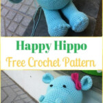 Amigurumi Crochet Hippo Toy Softies Free Patterns