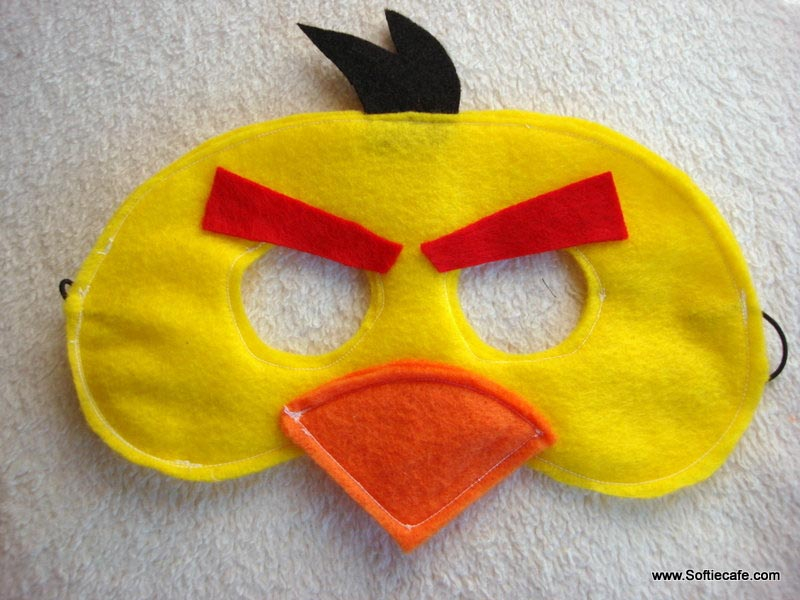 Angry Birds Felt Masks Gadgetsin