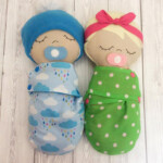 Baby Doll Pdf Pattern And Tutorial With Swaddle Wrap Hat And Etsy