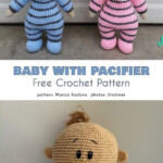 Baby Doll With Pacifier And Bassinet Free Crochet Patterns Crochet