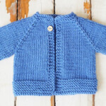 Baby Knitting Patterns How To Knit A Newborn Cardigan For Begi Baby