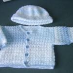 Blue Baby Boy Crochet Cardigan And Hat The Blue Cardigan Flickr