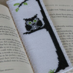 Bookmark Cross Stitch Pattern Owl Be Watching You Immediate