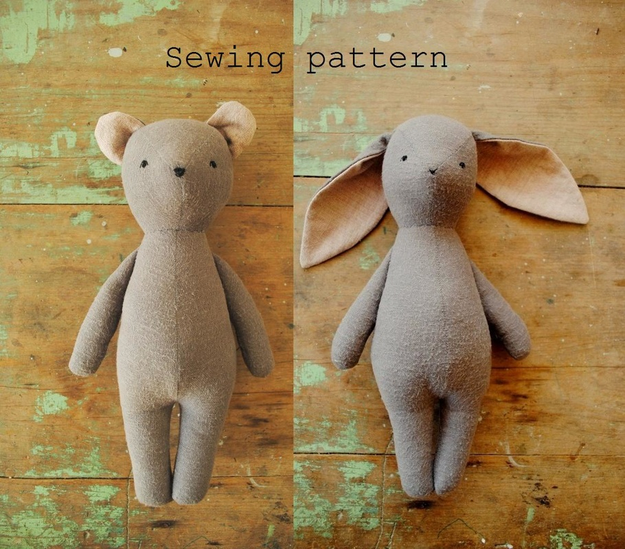 Bunny Soft Toy Sewing Pattern By Willowynn Willowynn