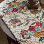 Candy Dish Table Runner Quilt Pattern By Edyta Sitar Of Laundry Basket