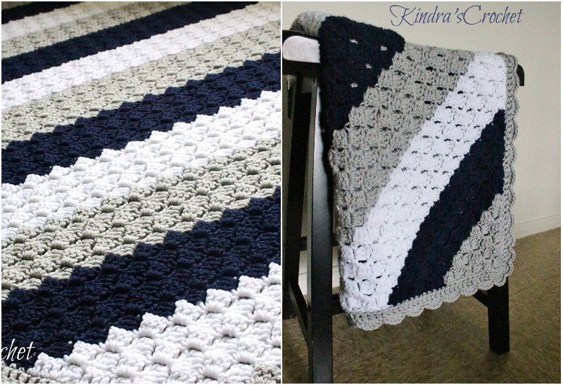 Corner to Corner Baby Blanket Free Crochet Pattern Styles Idea