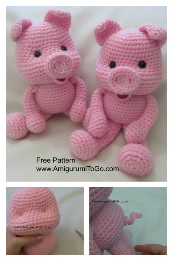 Crochet Amigurumi Pig Free Patterns