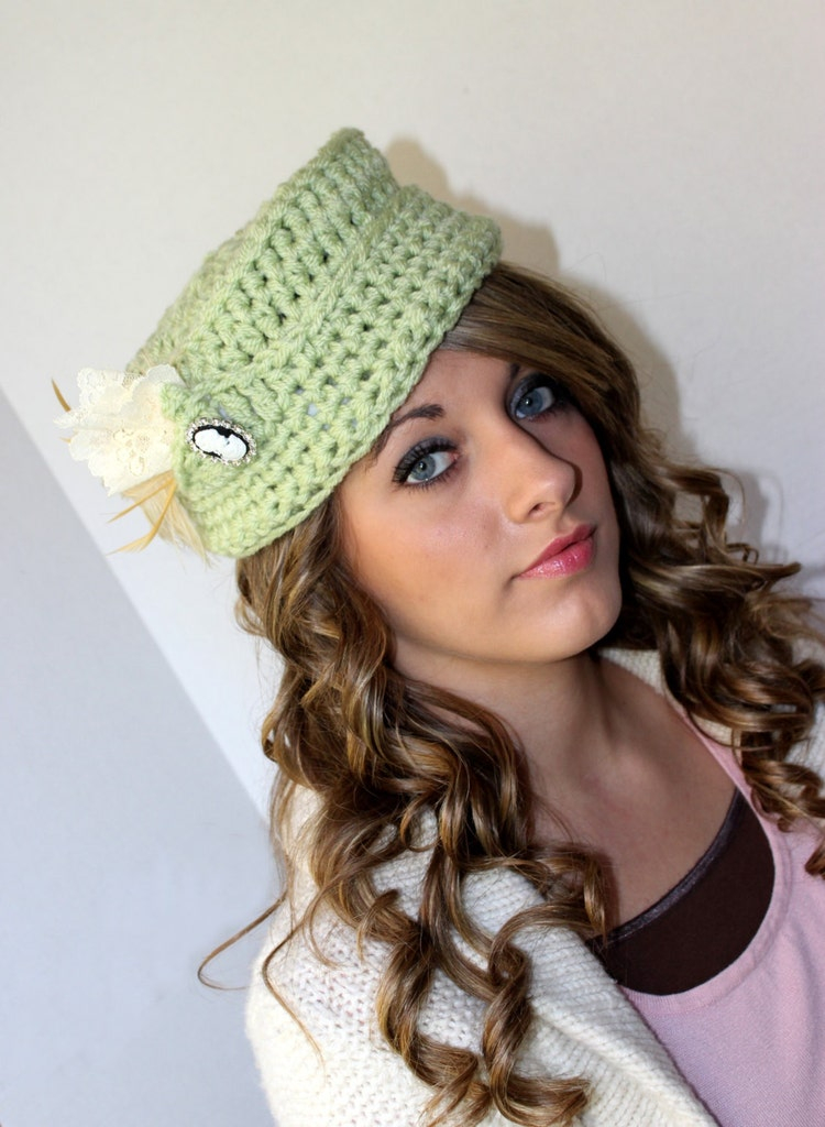 Crochet Hat Pattern For Vintage Inspired By PatternsByKrissy