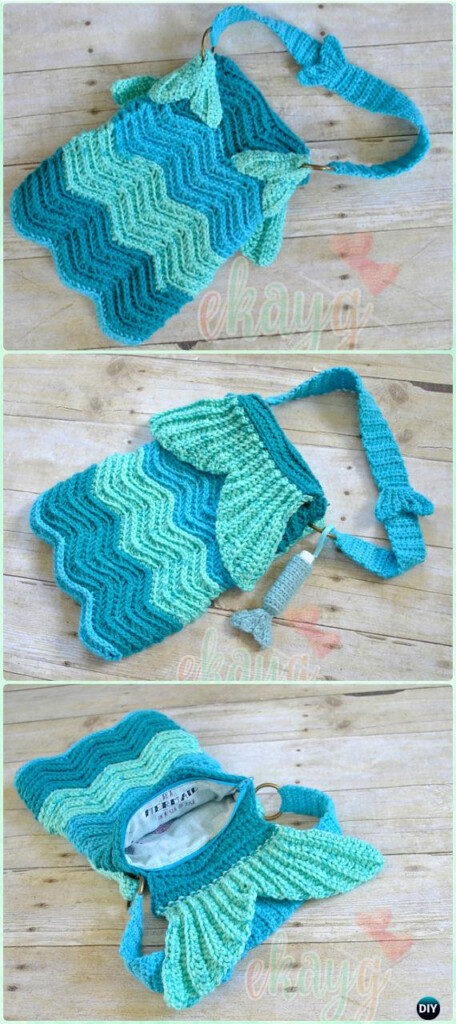 Crochet Kids Bags Free Patterns Instructions