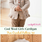 Crochet Kids Sweater Coat Free Patterns