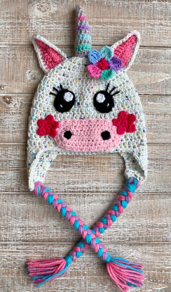 Crochet Pattern Only Spring Fever Unicorn Crochet Hats Etsy 