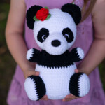 CROCHET PATTERN Toy Panda Bear Crochet Pattern Panda Funny Etsy