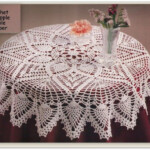 Crochet Pineapple Table Cloth Pattern 28 Inches Diameter Etsy In 2020