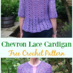 Crochet Women Summer Jacket Cardigan Free Patterns