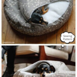 DIY Burrow Dog Bed Sewing Pattern Tutorial doghumor Dog Sewing