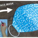 DIY Fabric Face Mask Using Plate Video Fabric Art DIY