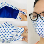 DIY Face Mask NO FOG On Glasses Face Mask Sewing Tutorial YouTube