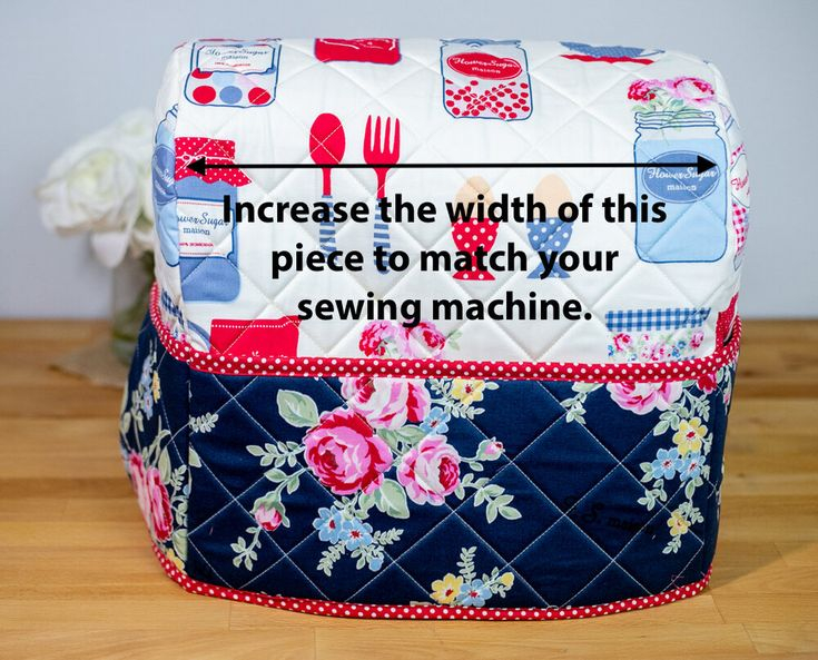 DIY KitchenAid Mixer Cover Free Sewing Pattern SewCanShe Free Sewing 