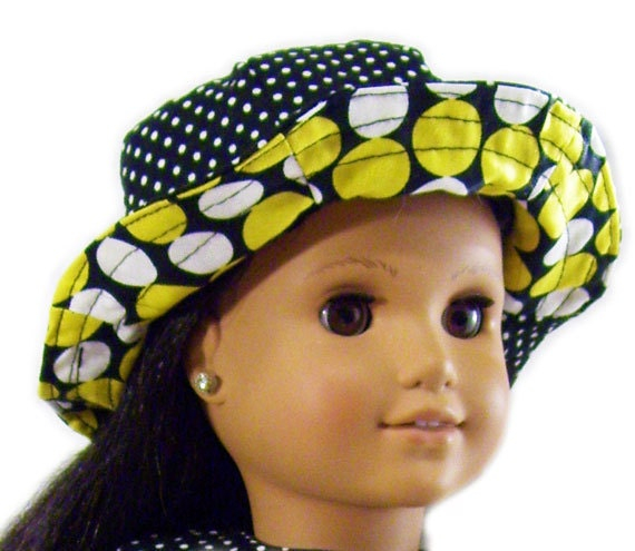 Doll Sun Hat Sewing Pattern INSTANT DOWNLOAD