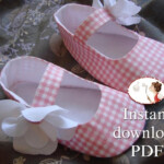 Easy Baby Shoes Sewing Pattern PDF Printable Tutorial