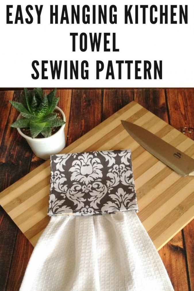 Easy Hanging Kitchen Towel Pattern Hanging Kitchen Towels Pattern 