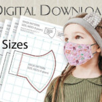 Face Mask Pattern Pdf 3D Face Masks Washable Reusable Dust Etsy