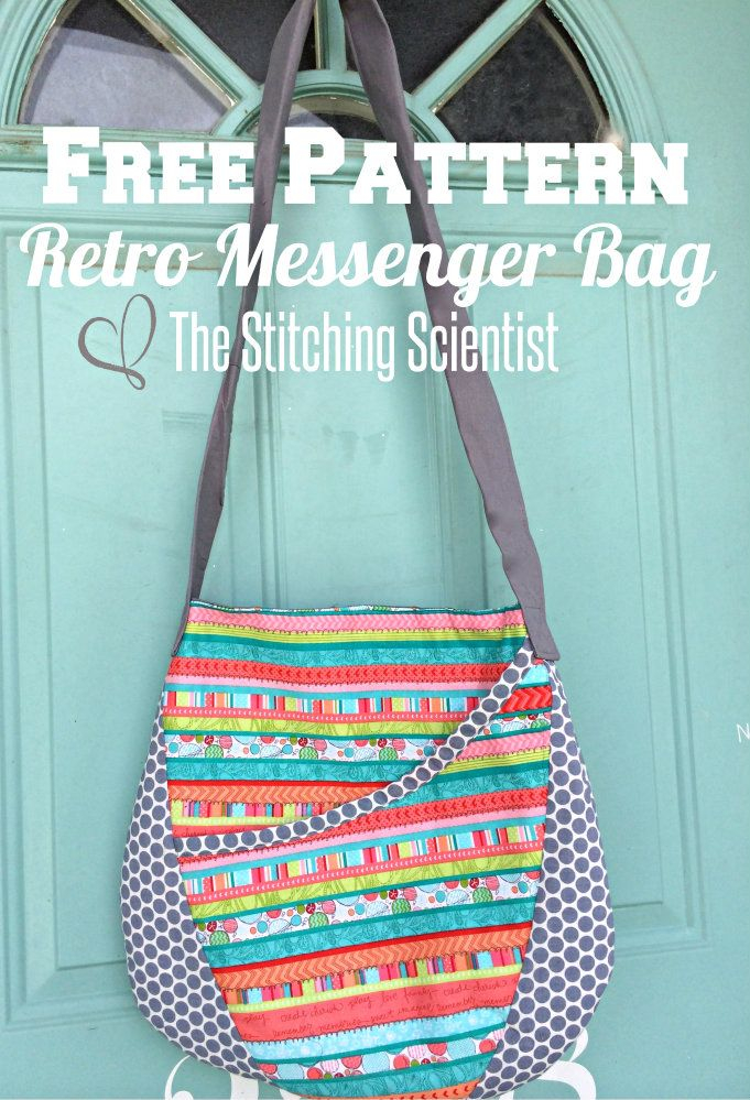 Free Bag Patterns Oval Messenger Bag The Stitching Scientist 