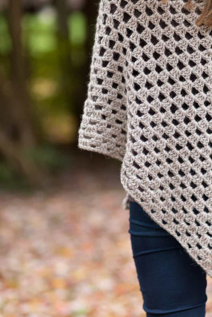 Free Crochet Granny Triangle Shawl Pattern EasyCrochet Granny 