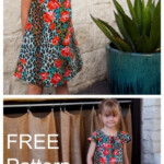 FREE Girls Dress Sewing Pattern Easy Girls Dress Sewing Pattern For
