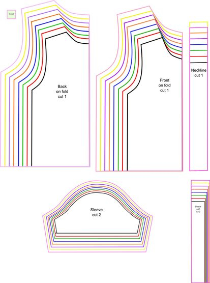 Free T shirt Sewing Pattern And Tutorial T Shirt Sewing Pattern 