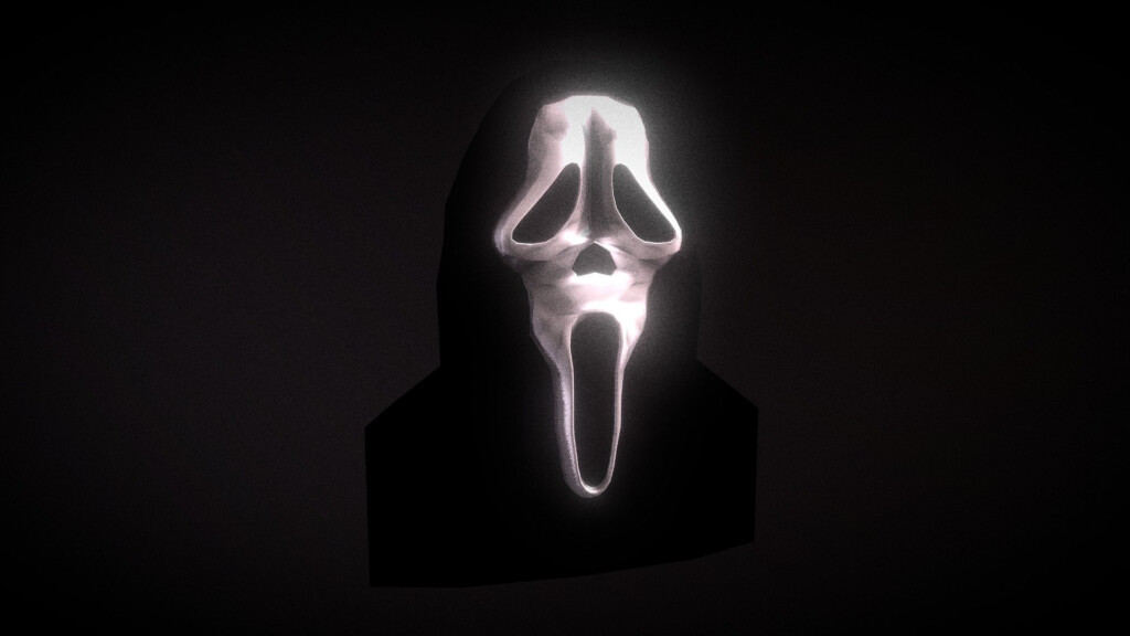 Ghostface Mask Scream Download Free 3D Model By Anthony Yanez 