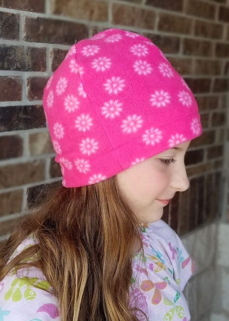 Girls beanie hat Beanie Hat Pattern Hat Patterns To Sew Fleece Hat 