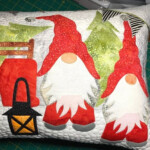 Gnome For The Holidays PDF Pattern Bench Pillow Table Etsy