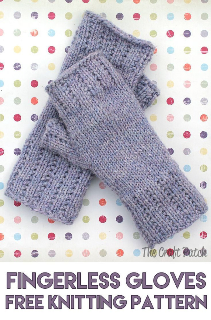 Happy Hands Fingerless Mitts Free Pattern The Craft Patch 