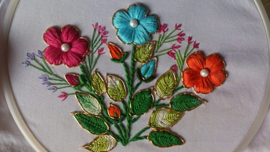 How To Do Fancy Embroidery Stitches Simple Craft Ideas