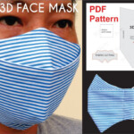 How To Make L Size 3D Face Mask Pattern PDF 3D Face Mask Pattern