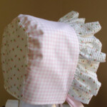 Image 2 Baby Bonnet Pattern Baby Sewing Baby Bonnet