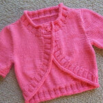 Image Result For Free Knitting Pattern For Baby Girl Bolero Baby