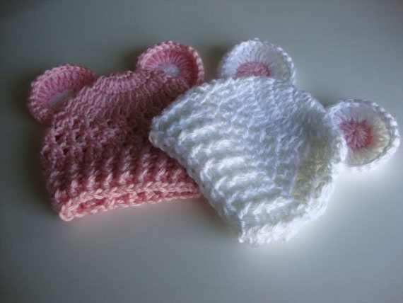 Items Similar To Baby Crochet Hat Pattern Preemie To 12 Months 